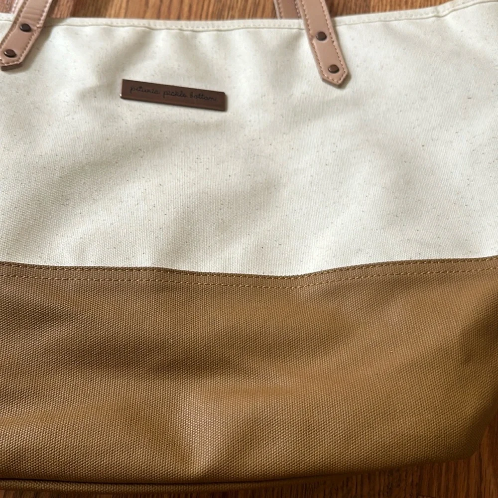 Petunia Pickle Bottom Diaper Bag Tote Canvas
